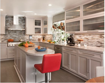 Open Concept Kitchen Design - Woodland Hills Kitchen - New Generation Improvements